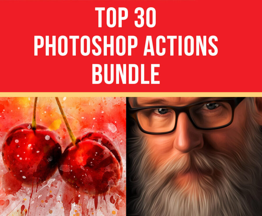 Top 30 Photoshop Action Bundle