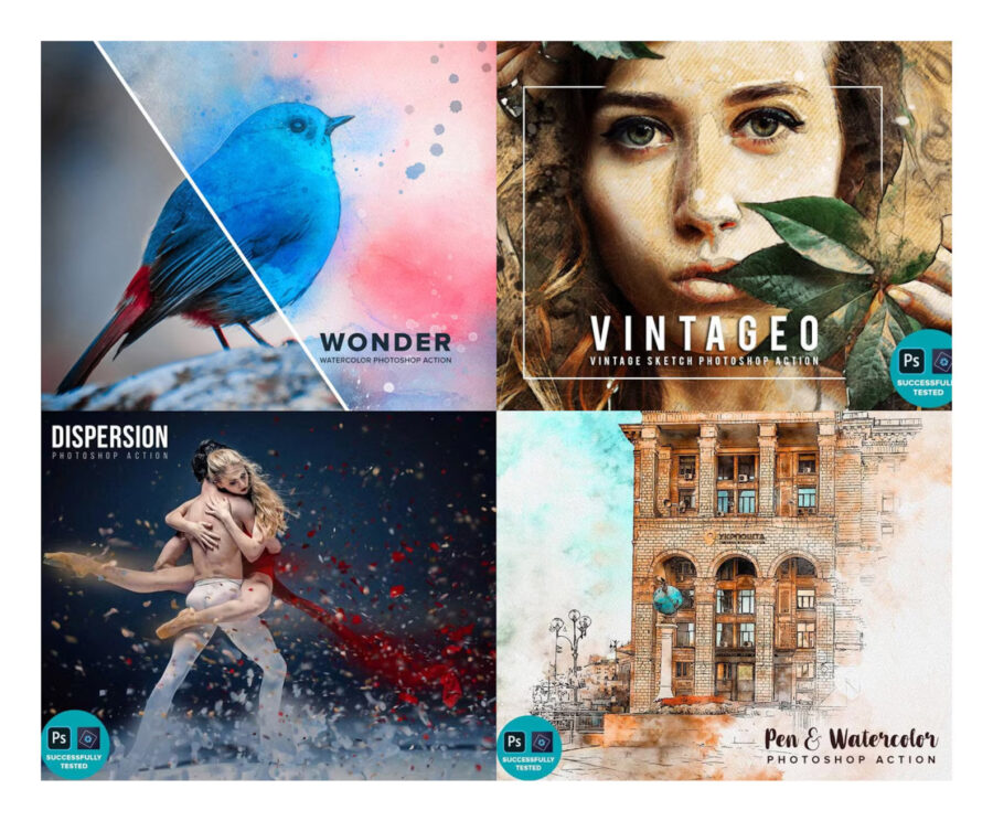 Top 30 Photoshop Action Bundle