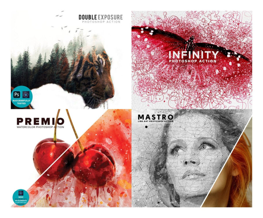 Top 30 Photoshop Action Bundle