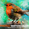 Premio Watercolor Photoshop Action