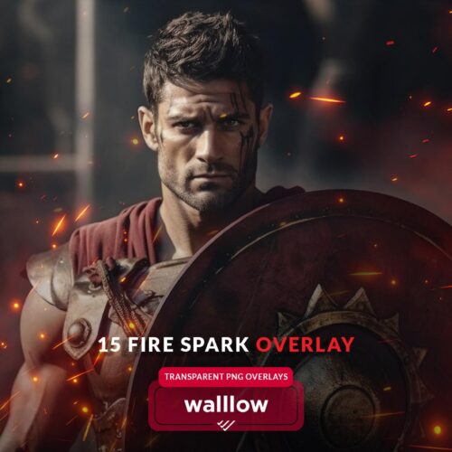 Fire Spark PNG Overlays