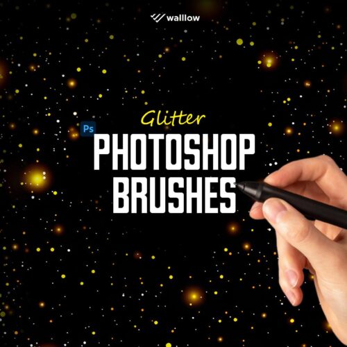 Free Glitter Photoshop Brushes