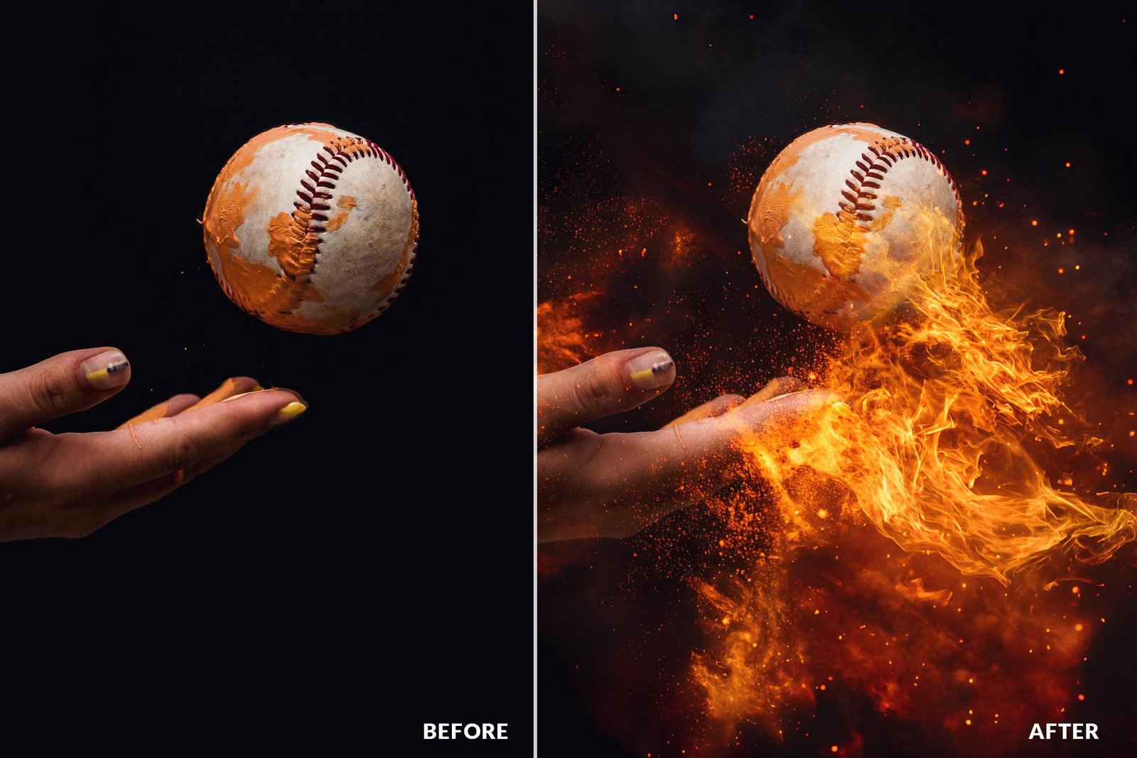 FREE 4 fire overlays_Transparent PNG