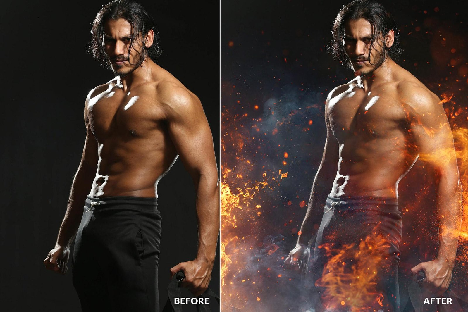 FREE 4 fire overlays_Transparent PNG