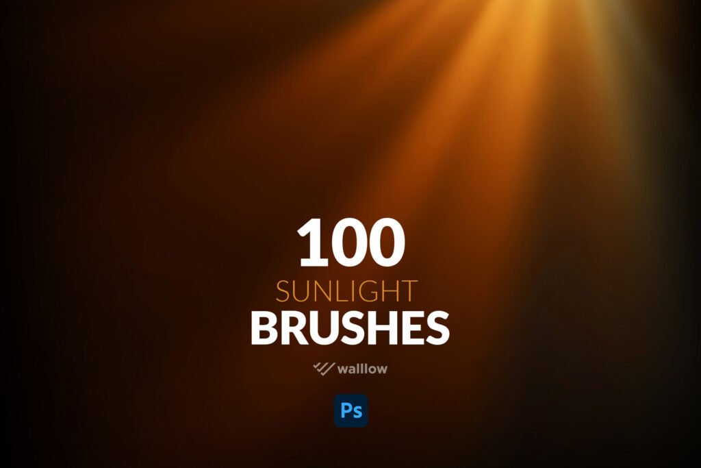 100 sunlight Photoshop brushes