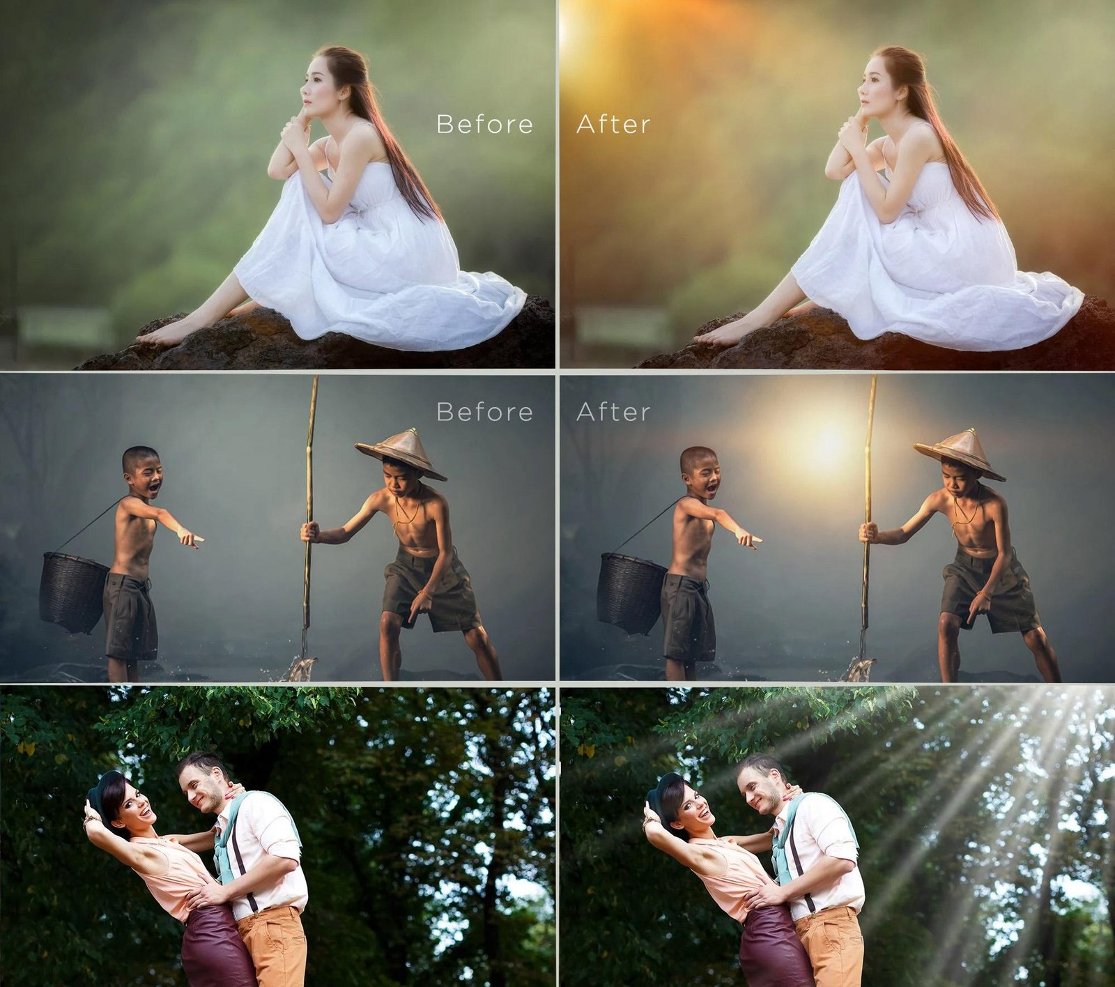 100 Sunlight Overlays