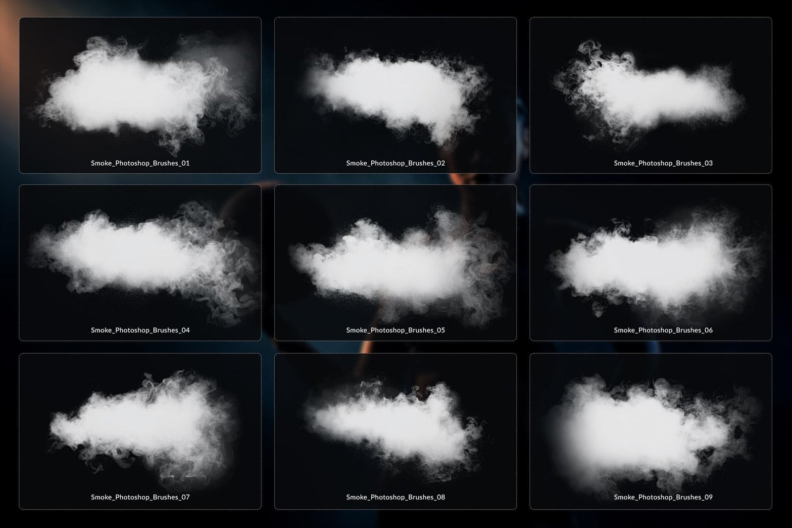 20 realistic sports photography smoke Photoshop brushes used to create dramatic fog and dust effects around athlete portrait under stadium lights for cinematic sports editing