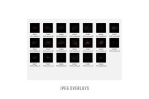 20 Bokeh Dust PNG Overlays for Photoshop