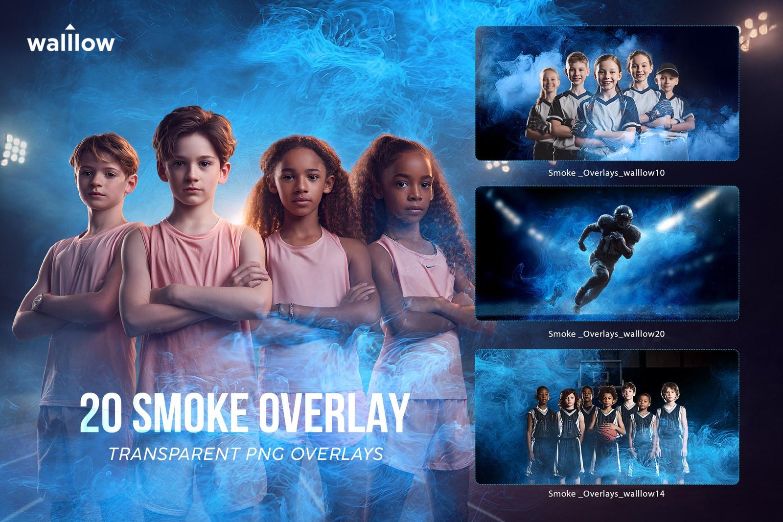 Smoke overlays, Sports Photography