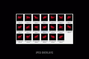 Red smoke transparent PNG overlays for sports photography, cinematic athlete portrait smoke cloud effects for Photoshop, and high-resolution digital senior banner textures.