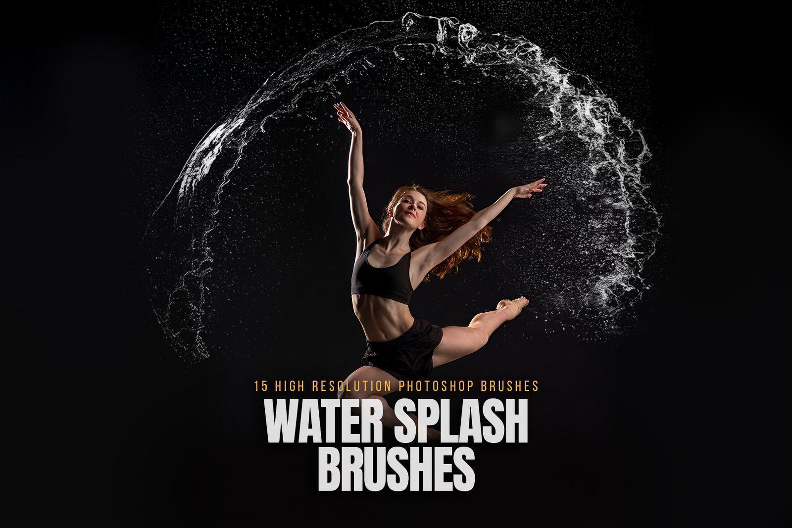 water splash photoshop brushes