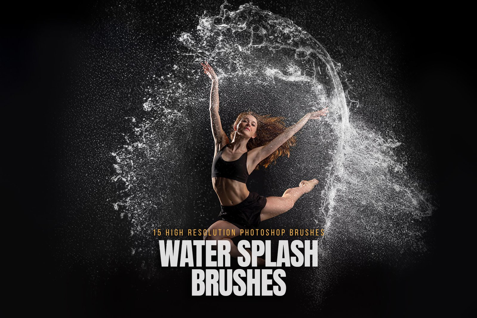 water splash photoshop brushes