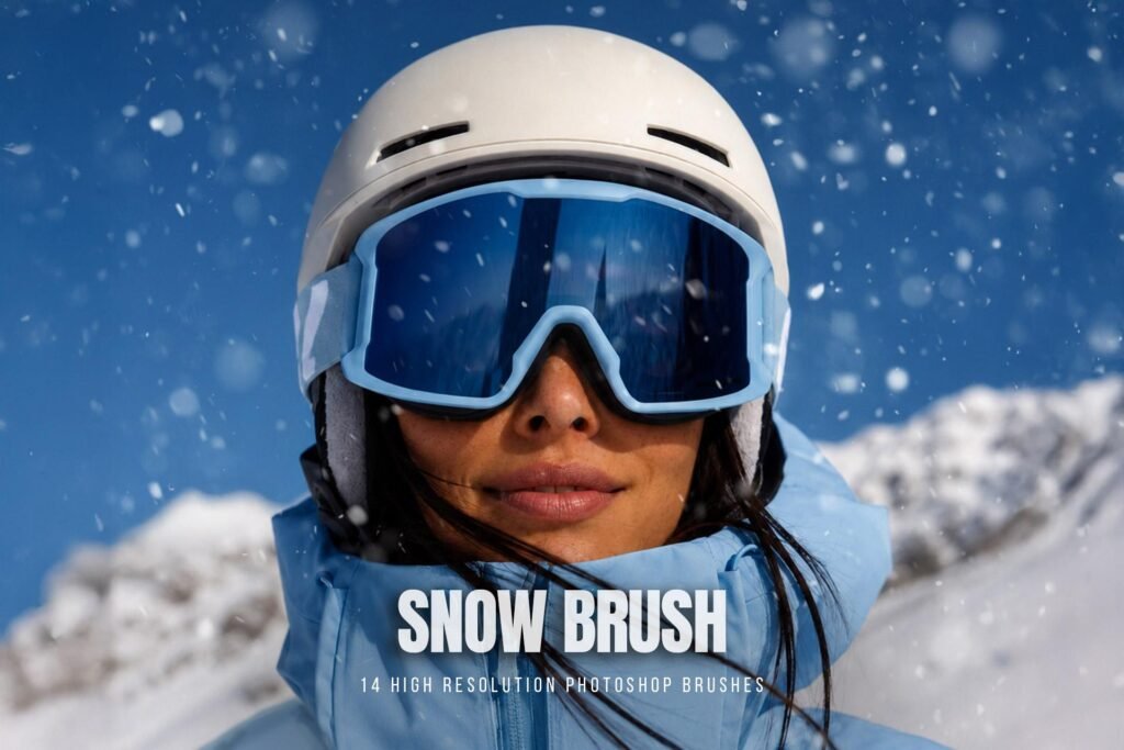 Snow Brush Photoshop Pack – Realistic Snow