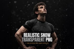Realistic Snow Burst Overlays