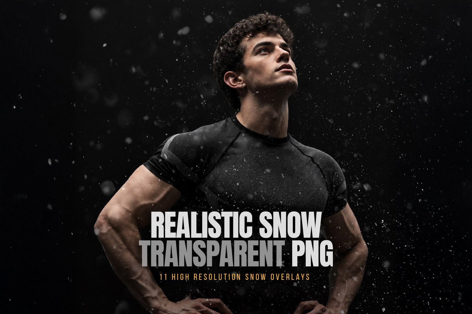 Realistic Snow Burst Overlays
