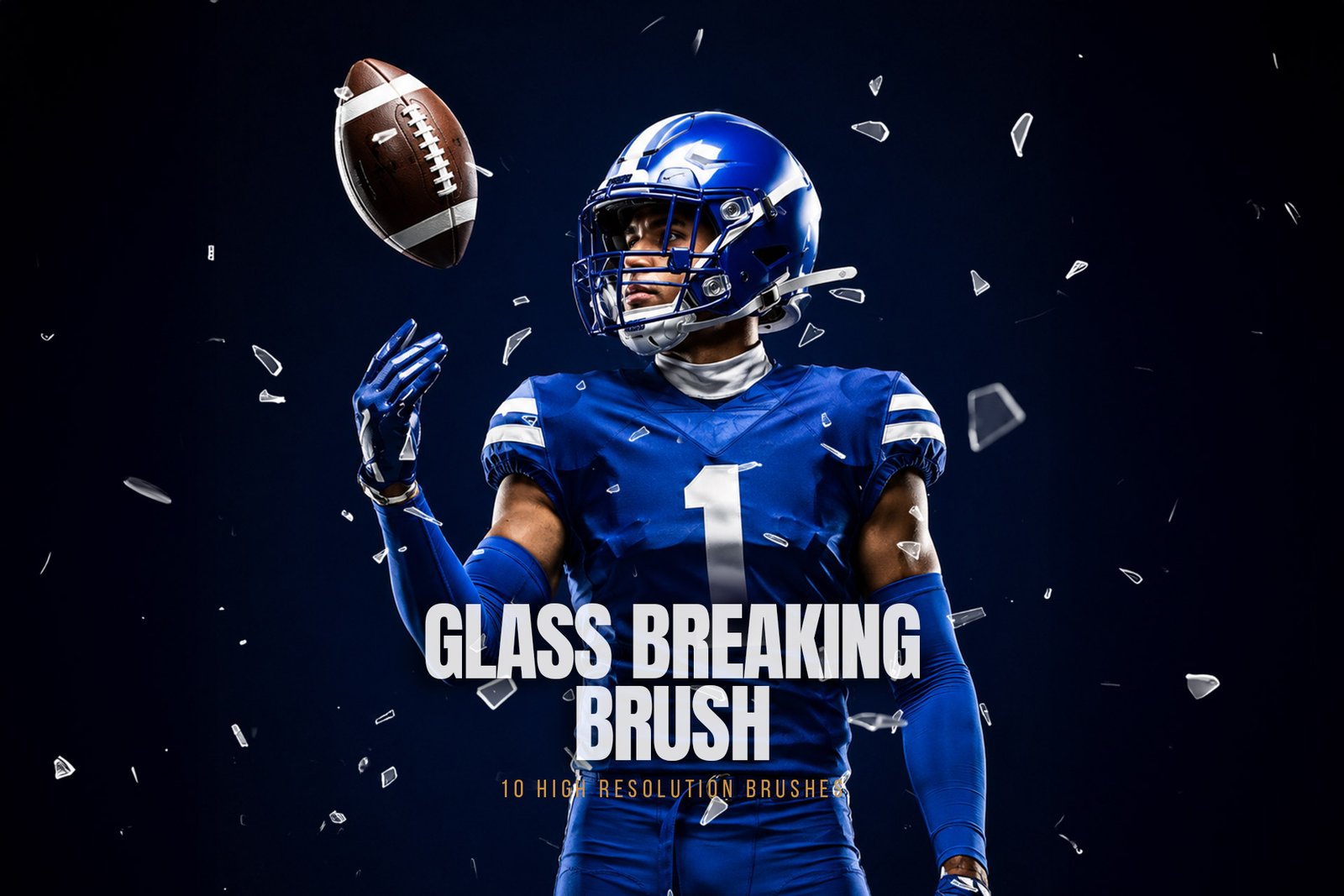 Glass breaking Photoshop brushes_Walllow