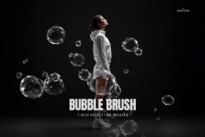 Realistic Bubble Photoshop Brushes – Free High-Resolution Bubble Effects