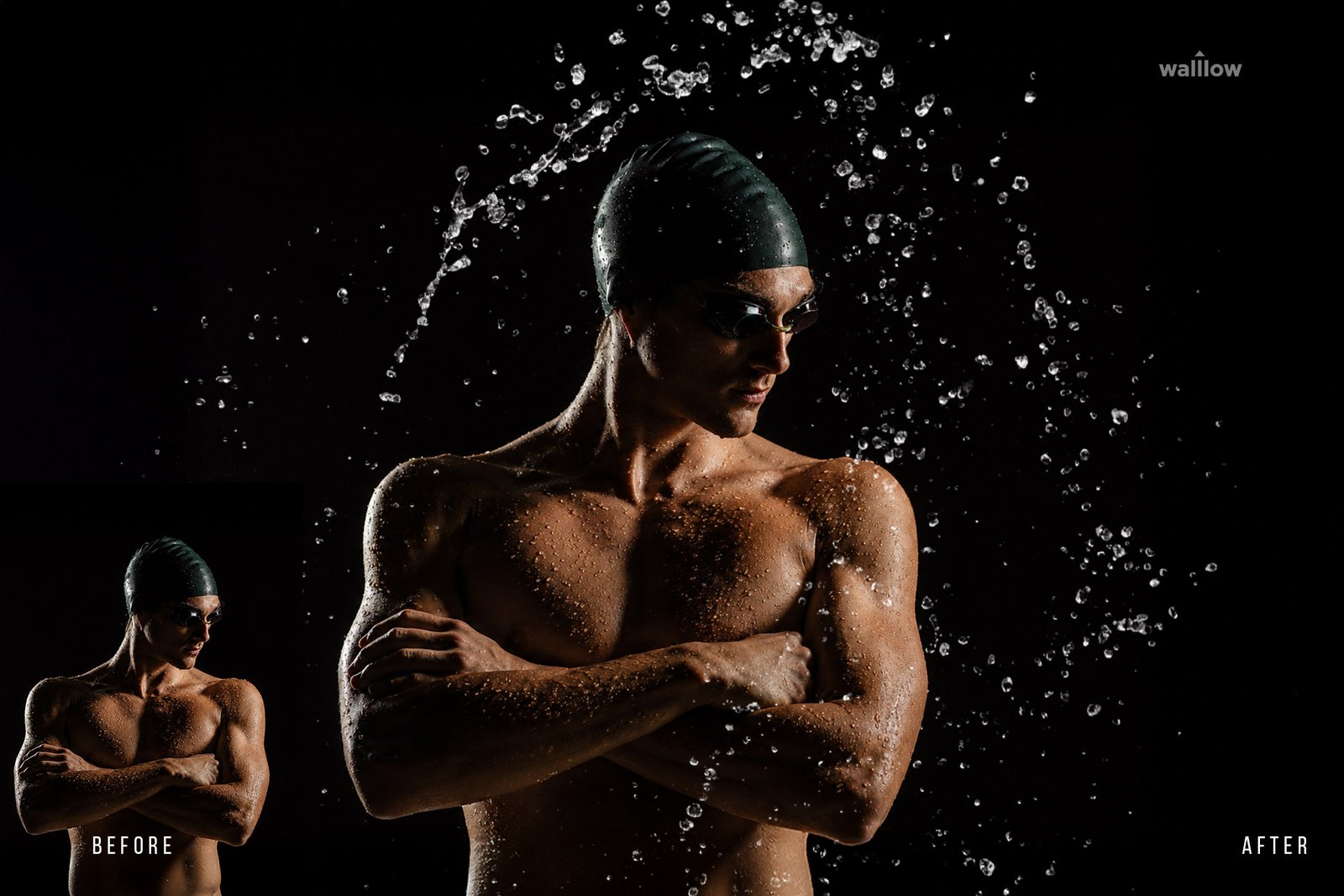 Free Water Splash Brushes – 6 High-Resolution Photoshop Brushes